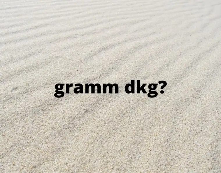 1 gramm hány dkg – gramm dekagramm átváltás